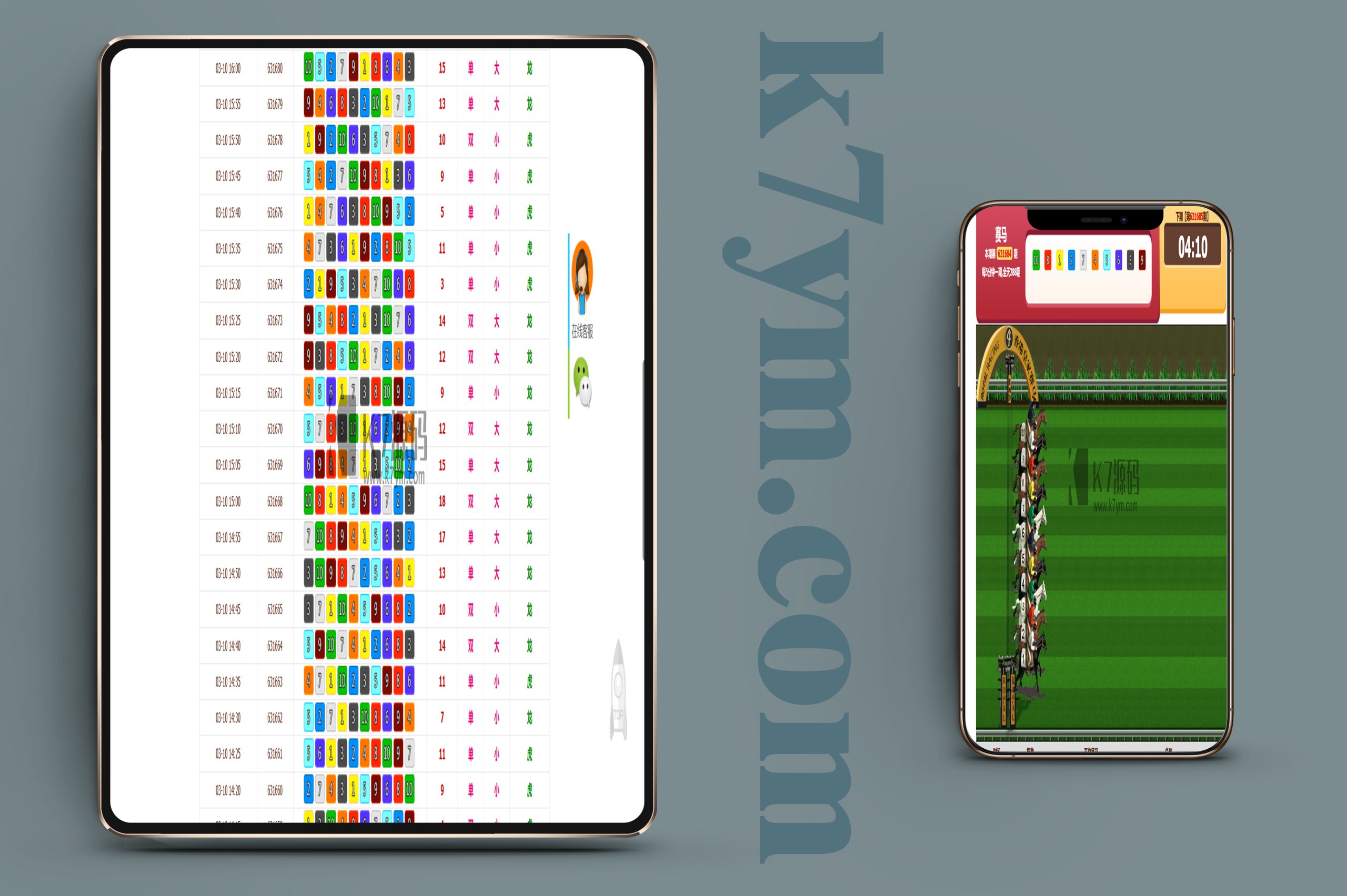 专业香港赛马游戏竞猜系统源码、集合香港赛马（PK10赛车风格）、幸运28、时时彩源码、直观UI界面、投注与开奖走势图定制
