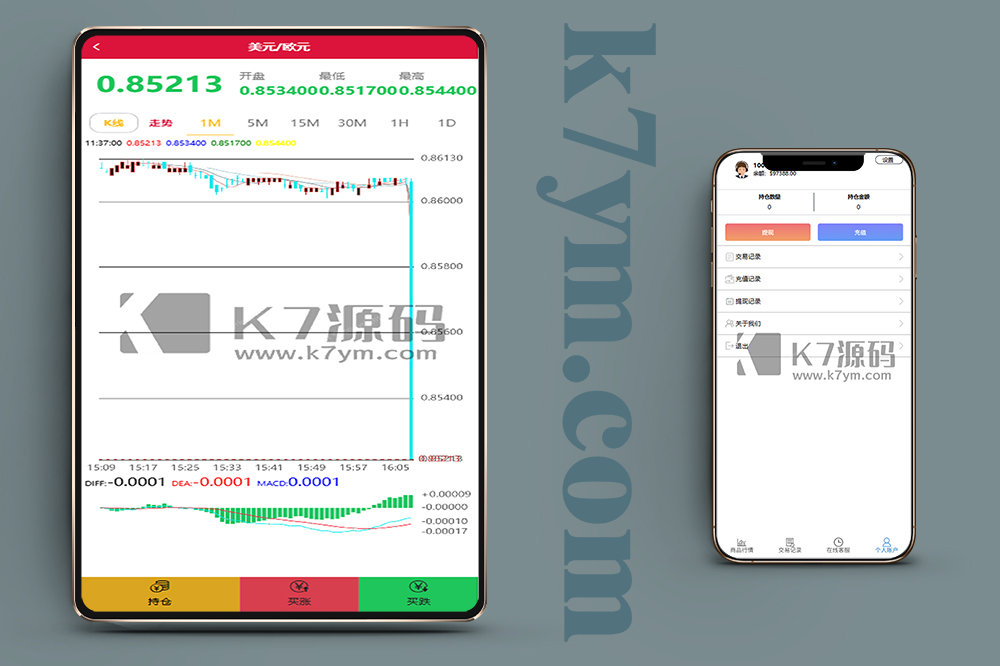 首发中银国际多语言微盘微交易所源码/外汇+输赢控制/前端html+后端PHP