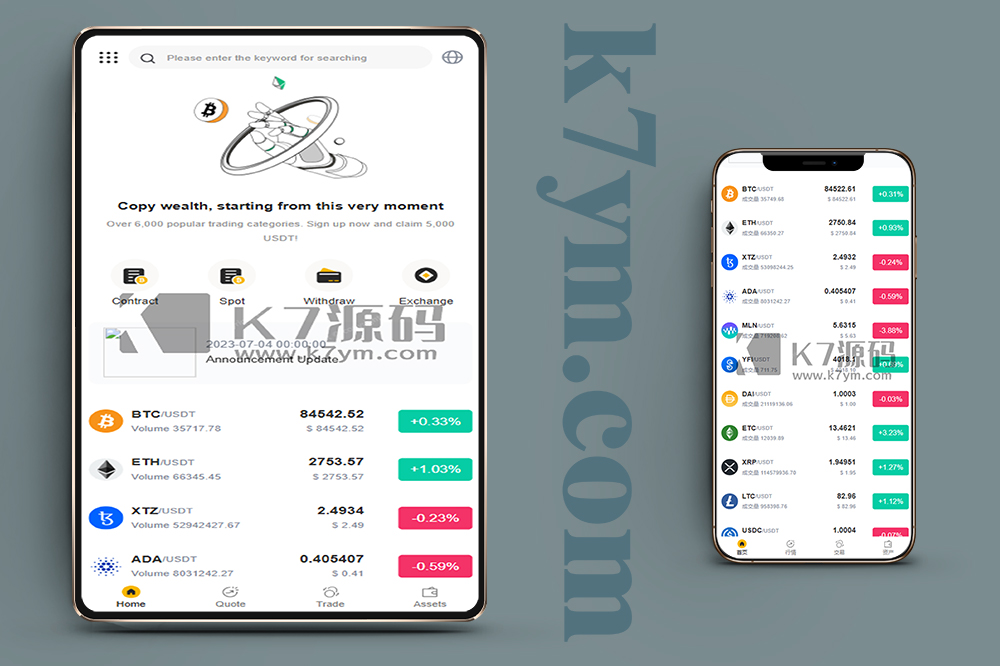 2025版区块链源码/区块链交易所源码/数字币/BTC交易所源码/币币交易/OTC场外交易/撮合交易/机器人